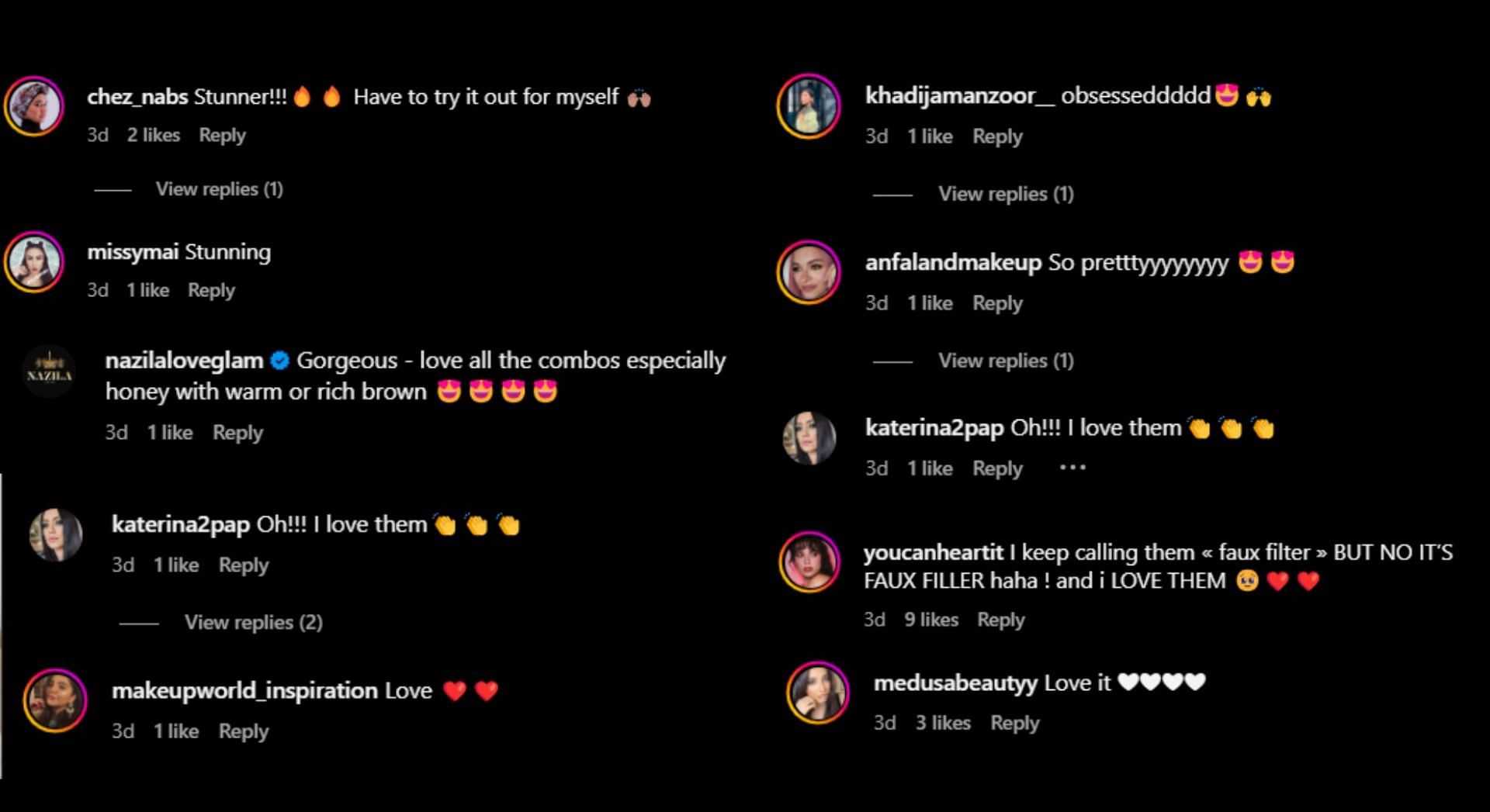Fan reactions on Huda Beauty's Faux Filler Lip gloss (Image via SportsKeeda)